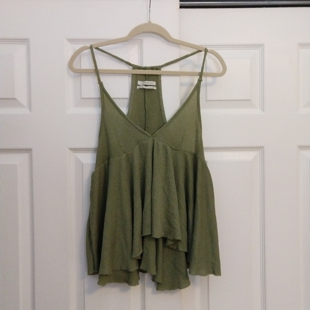 Urban outfitters olive green top size L